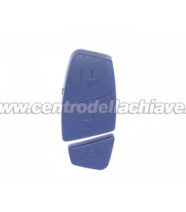 gommina blu 3 tasti (13 mm) per telecomando Fiat/Peugeot