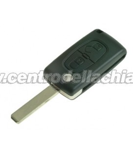 chiave/telecomando 2 tasti Peugeot 207/307- 6490EE - 6490EF