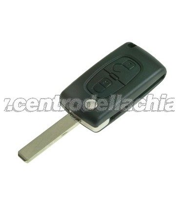 chiave/telecomando 2 tasti Peugeot 207/307- 6490EE - 6490EF