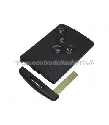 4 button card case for renault 
