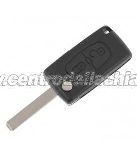 key/remote control 2 buttons Citroen C2/C3 - 6554NR - 649086